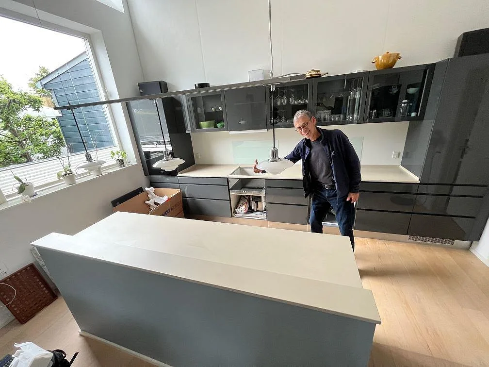 Gennemført projekt: Køkkenbordplade i Dekton Sasea, Fredensborg.
