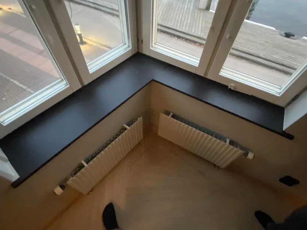 Køkkenø i Dekton Sirius-keramik, Göteborg – billede 2