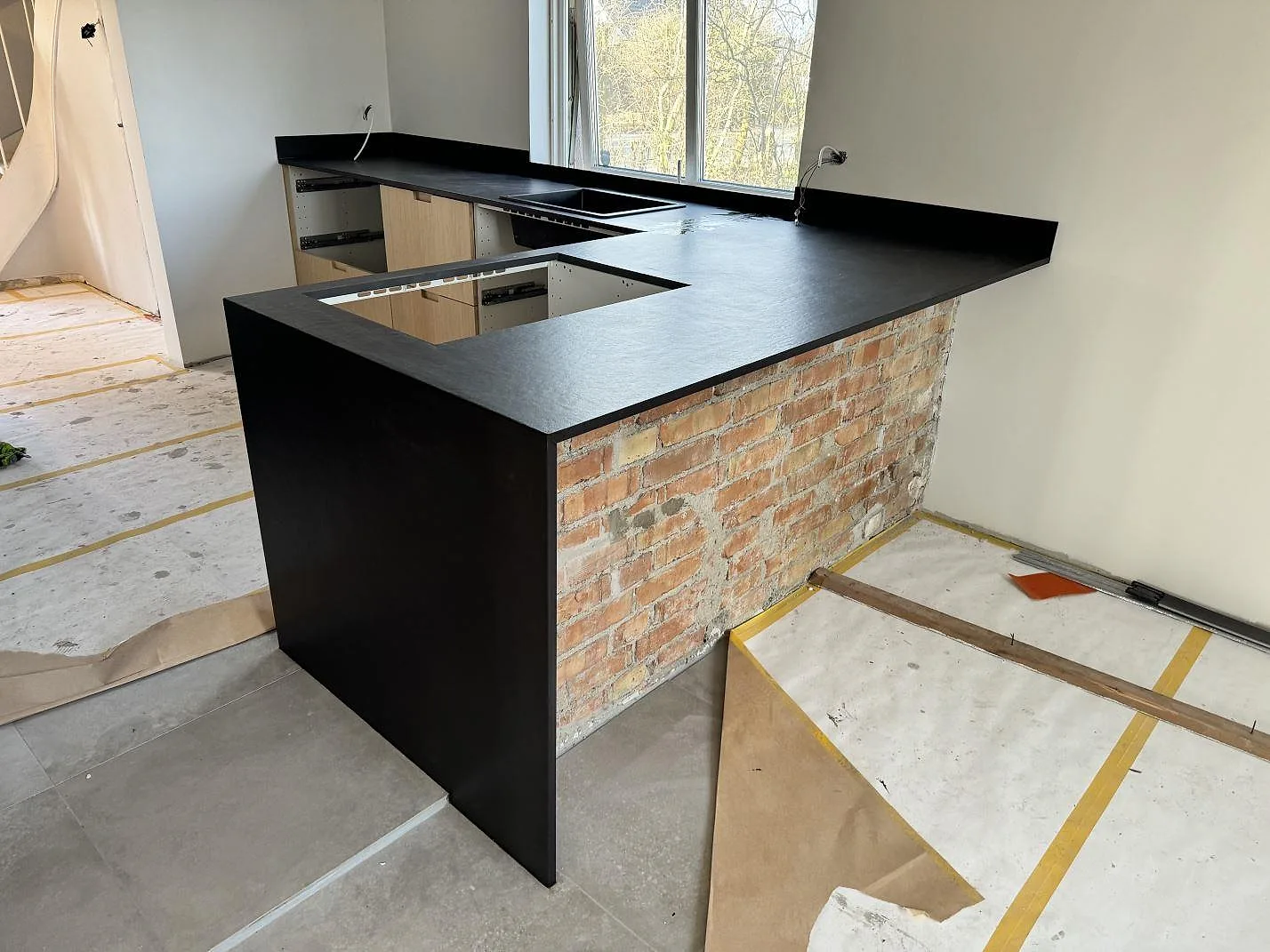 Køkkenbordplade i Dekton Sirius, Höganäs
