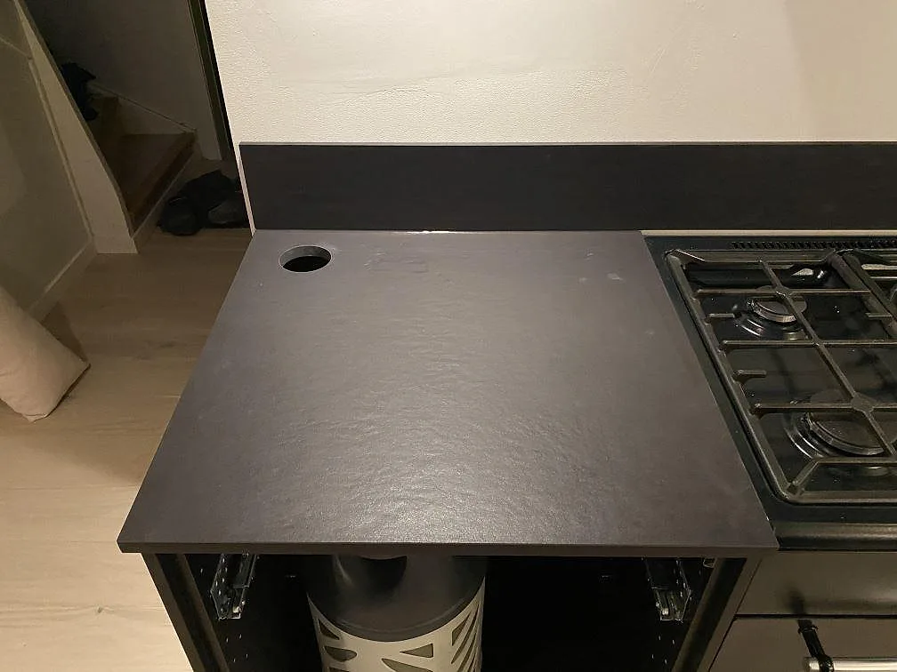 Køkkenbordplade i Dekton Sirius, Oxie – billede 5