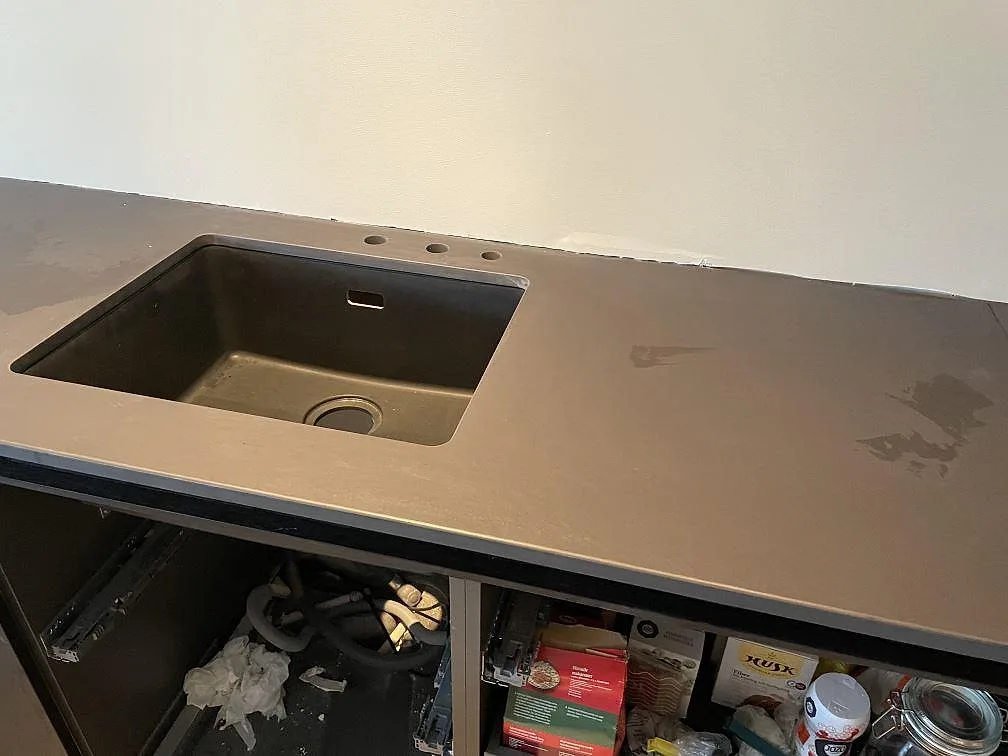 Køkkenbordplade i Dekton Sirius, Särö – billede 5