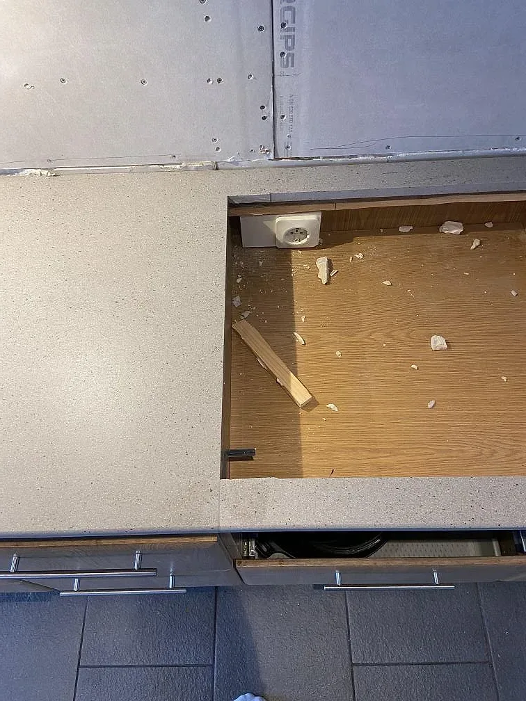 Køkkenbordplade i Dekton Strato, Trelleborg – billede 8