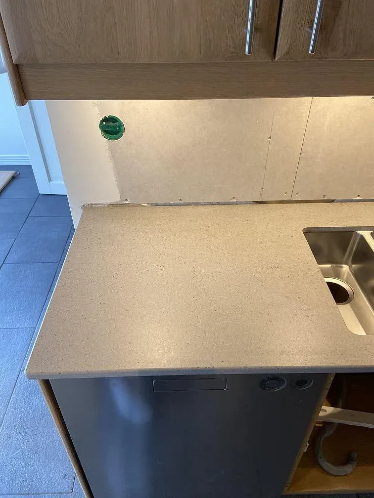 Køkkenbordplade i Dekton Strato, Trelleborg – billede 4