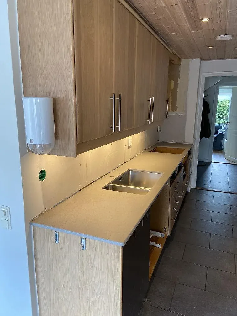 Køkkenbordplade i Dekton Strato, Trelleborg