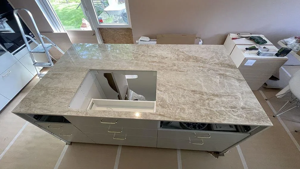 Køkkenbordplade i Dekton Taga, Anderslöv – billede 2