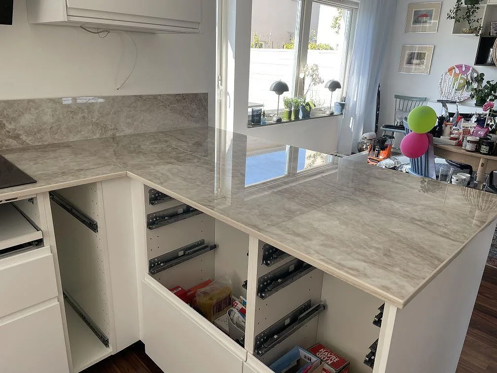Køkkenbordplade i Dekton Taga, Bunkeflostrand – billede 5