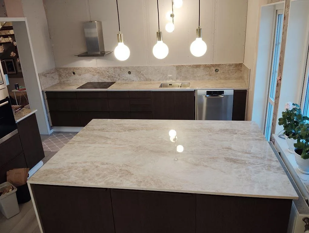 Køkkenbordplade i Dekton Taga, Hudiksvall