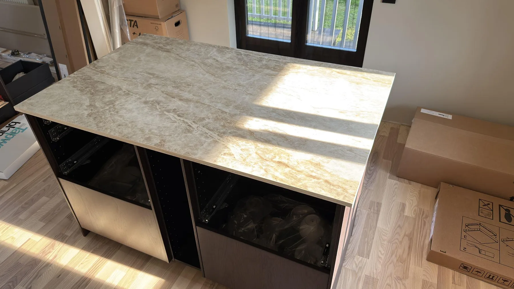 Køkkenbordplade i Dekton Taga, Järfälla – billede 4