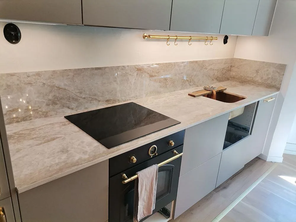 Køkkenbordplade i Dekton Taga, Lidingö