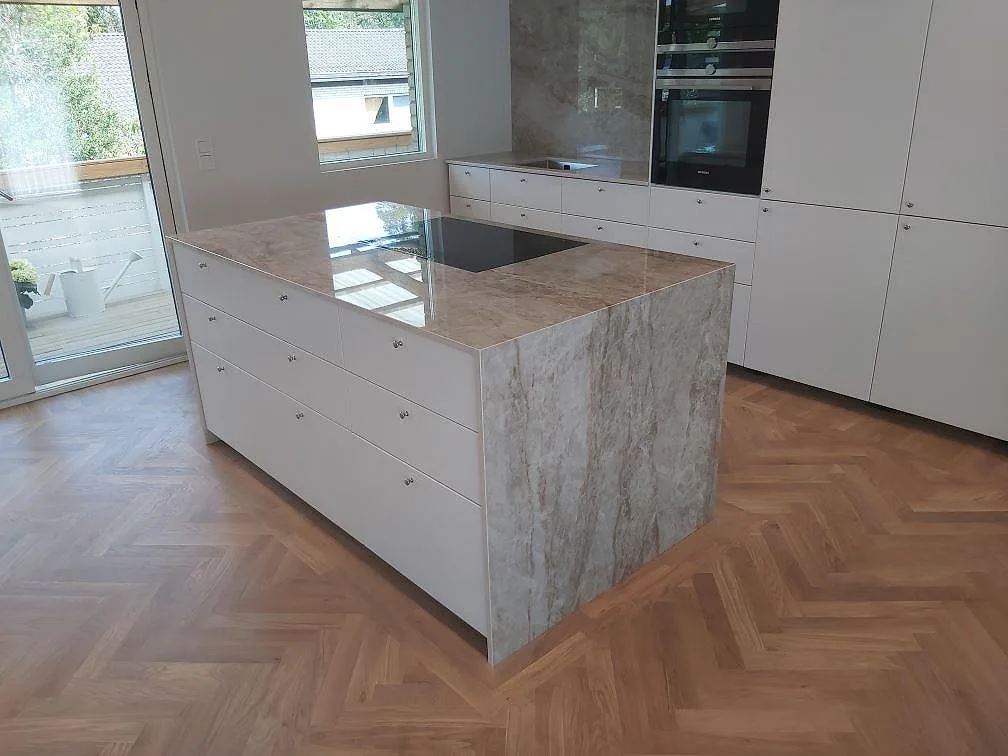 Køkkenbordplade i Dekton Taga, TYresö – billede 3
