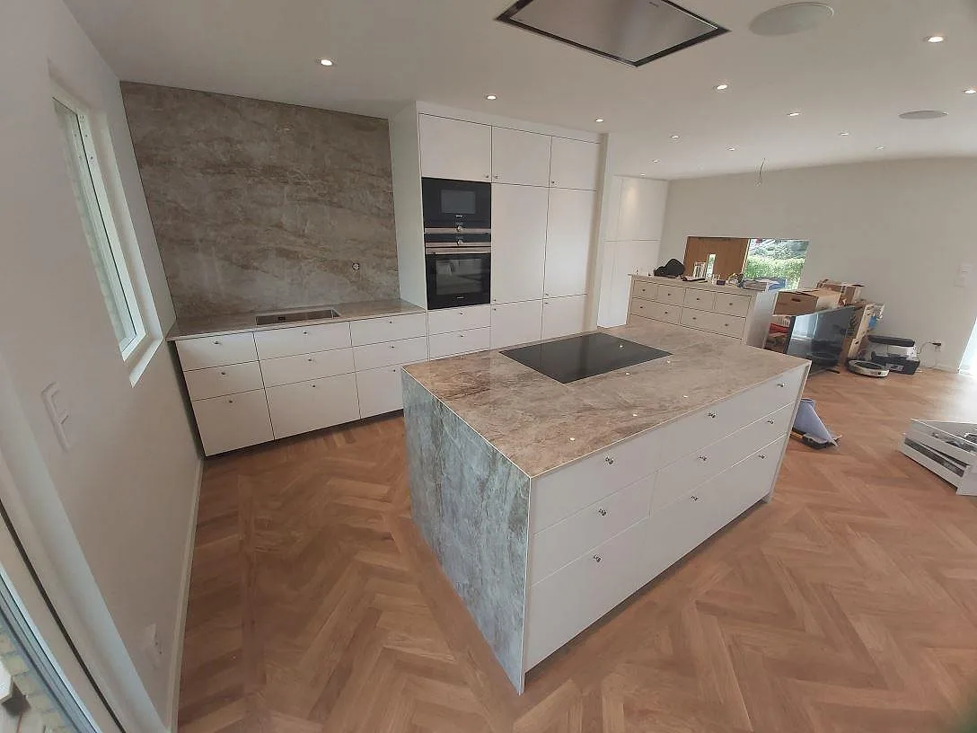 Køkkenbordplade i Dekton Taga, TYresö – billede 2