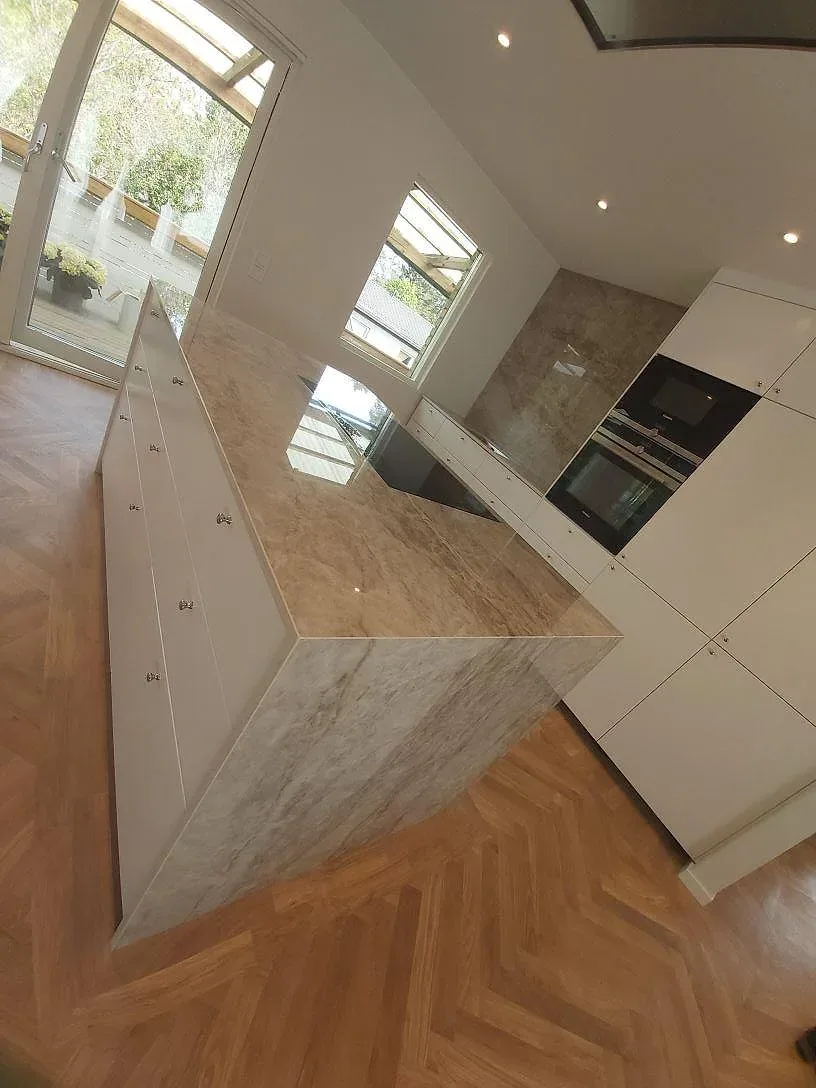 Køkkenbordplade i Dekton Taga, TYresö – billede 5