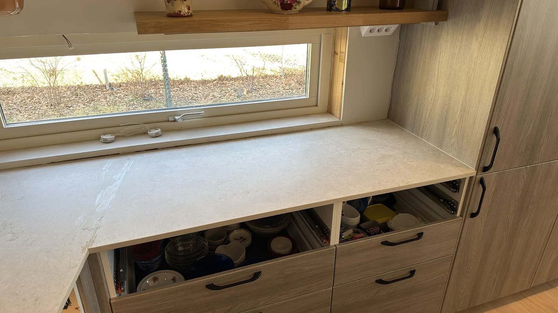 Køkkenbordplade i Dekton TK05 Sabbia, Åkersberga – billede 4