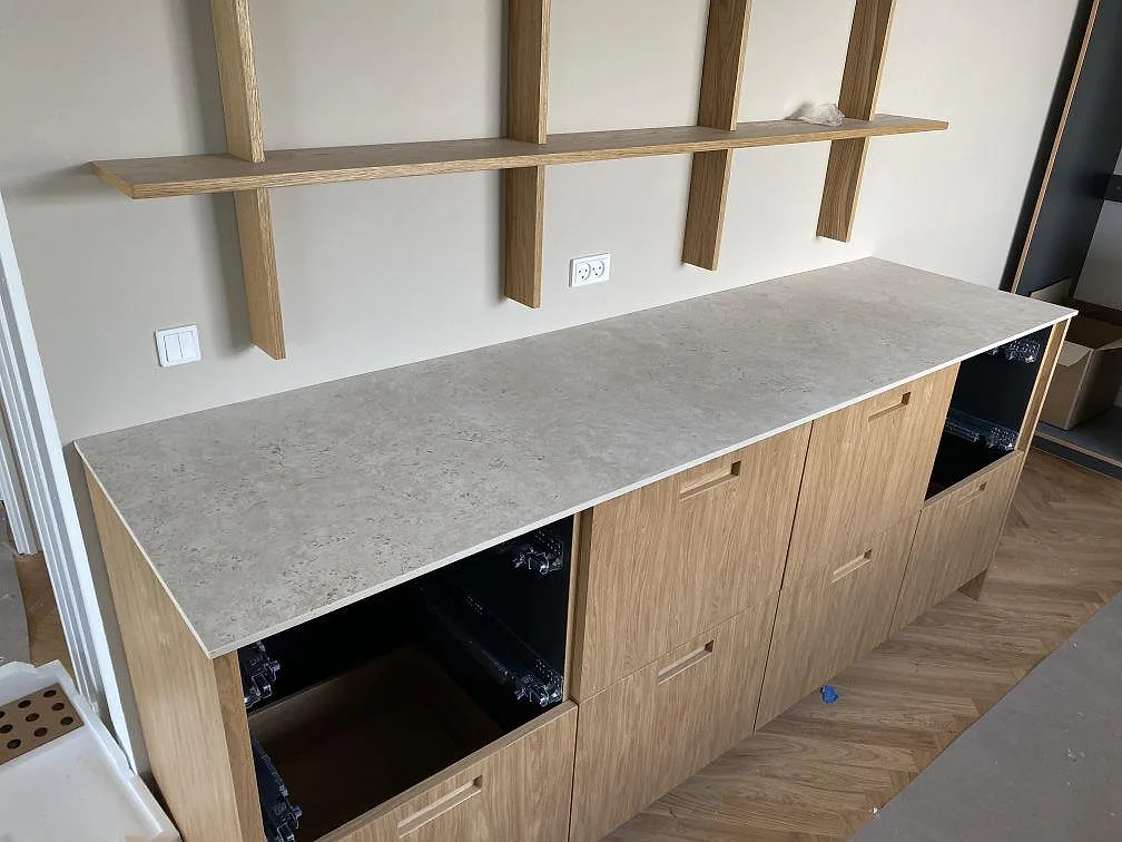 Køkkenbordplade i Dekton Tk05 Sabbia, Birkerød – billede 2
