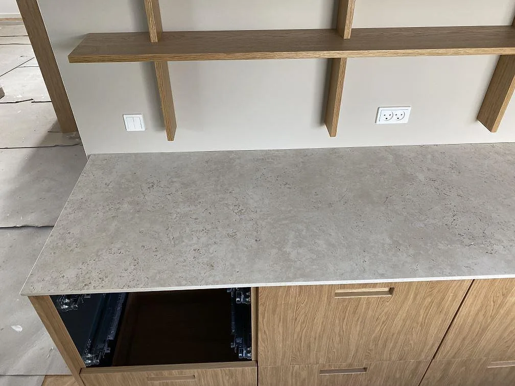 Køkkenbordplade i Dekton Tk05 Sabbia, Birkerød – billede 3