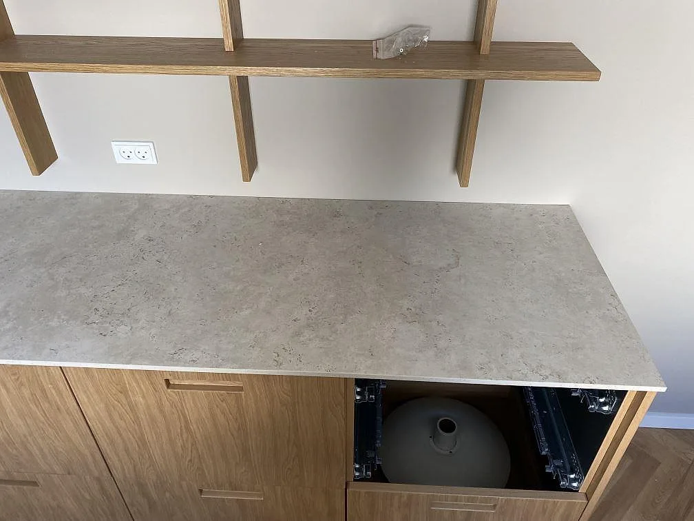 Køkkenbordplade i Dekton Tk05 Sabbia, Birkerød – billede 4