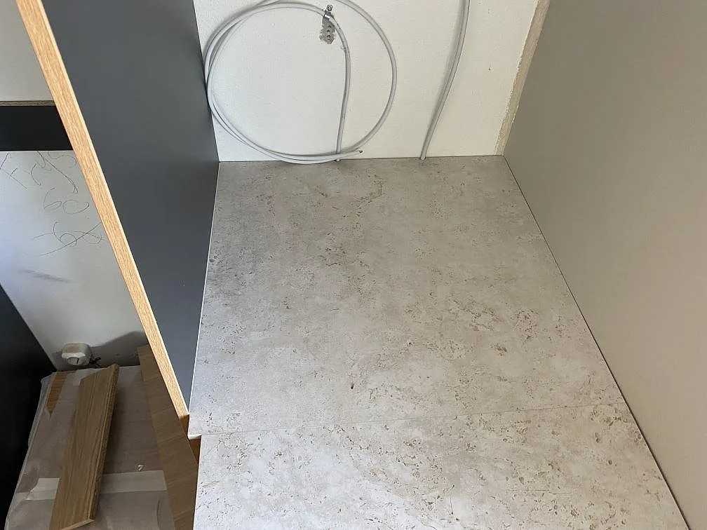 Køkkenbordplade i Dekton Tk05 Sabbia, Birkerød – billede 5