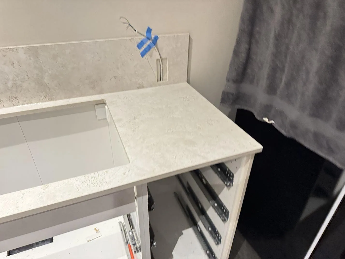 Køkkenbordplade i Dekton Tk05 Sabbia, Copenhagen – billede 6