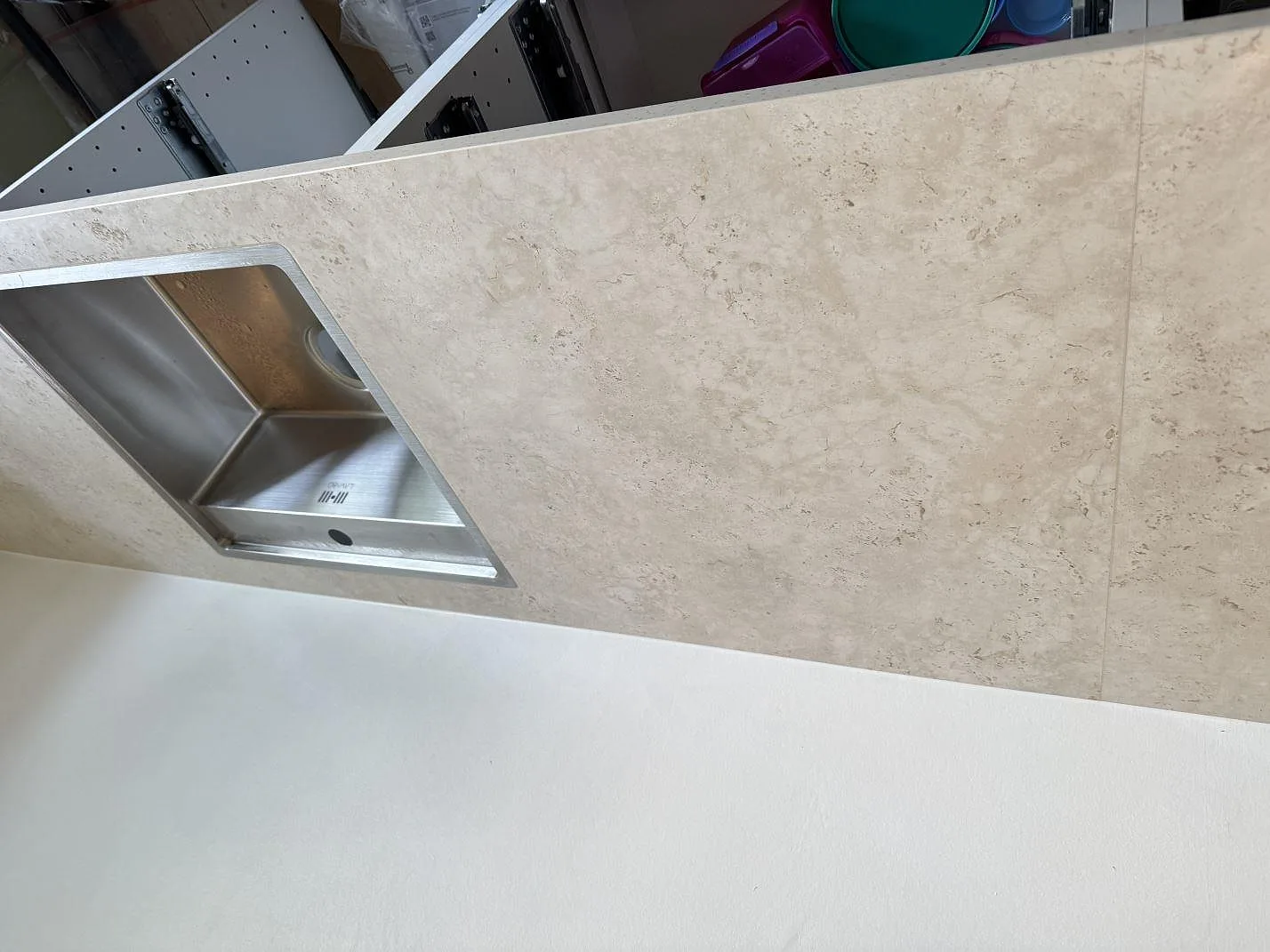 Køkkenbordplade i Dekton Tk05 Sabbia, Frederiksberg – billede 8