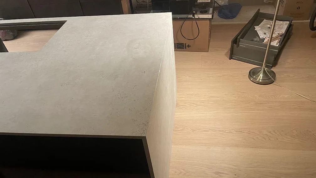 Køkkenbordplade i Dekton Tk05 Sabbia, Lomma – billede 7