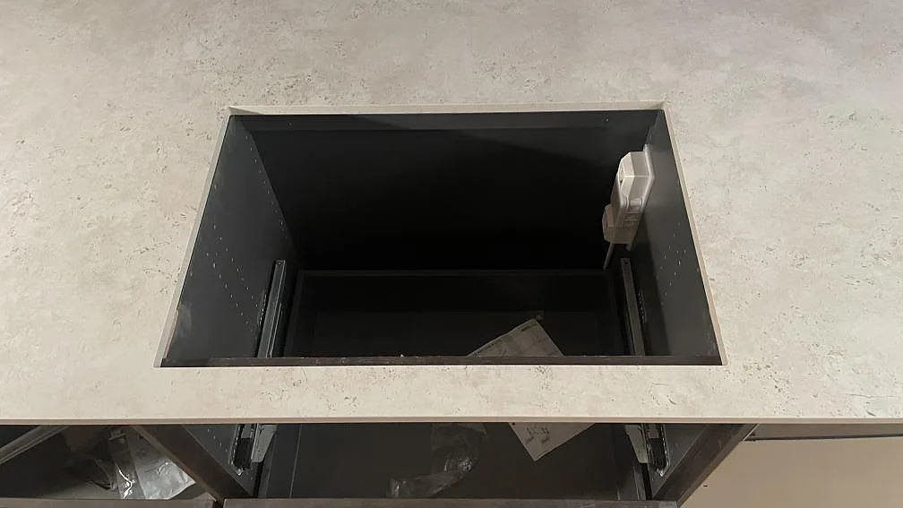 Køkkenbordplade i Dekton Tk05 Sabbia, Lomma – billede 5