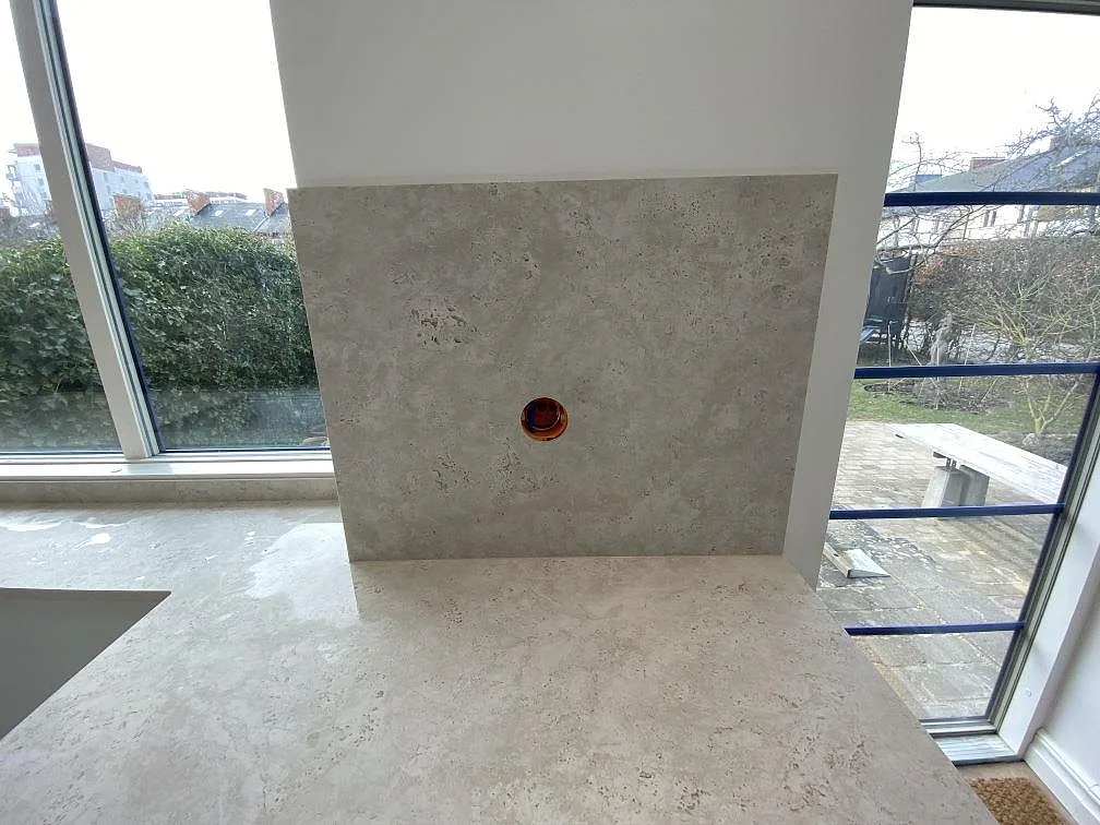 Køkkenbordplade i Dekton Tk05 Sabbia, Malmö – billede 4