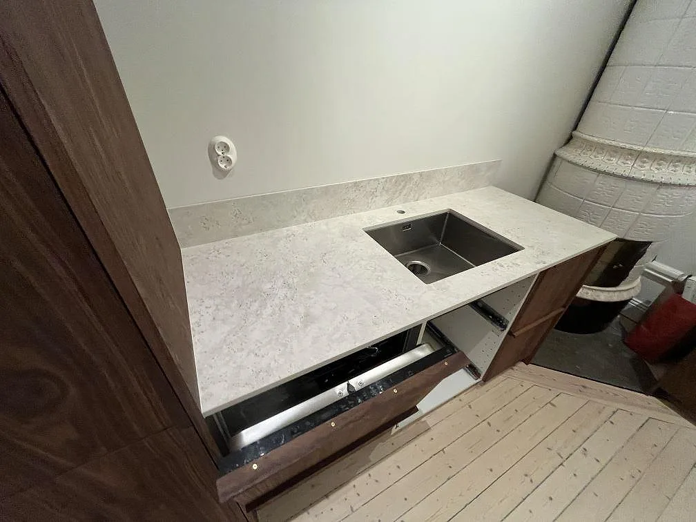 Køkkenbordplade i Dekton TK05 Sabbia, Stockholm – billede 6
