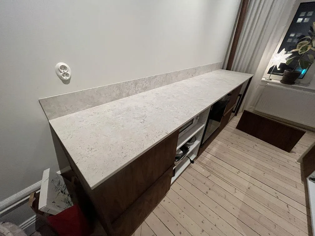 Køkkenbordplade i Dekton TK05 Sabbia, Stockholm – billede 7