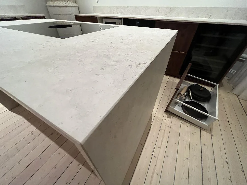 Køkkenbordplade i Dekton TK05 Sabbia, Stockholm – billede 5