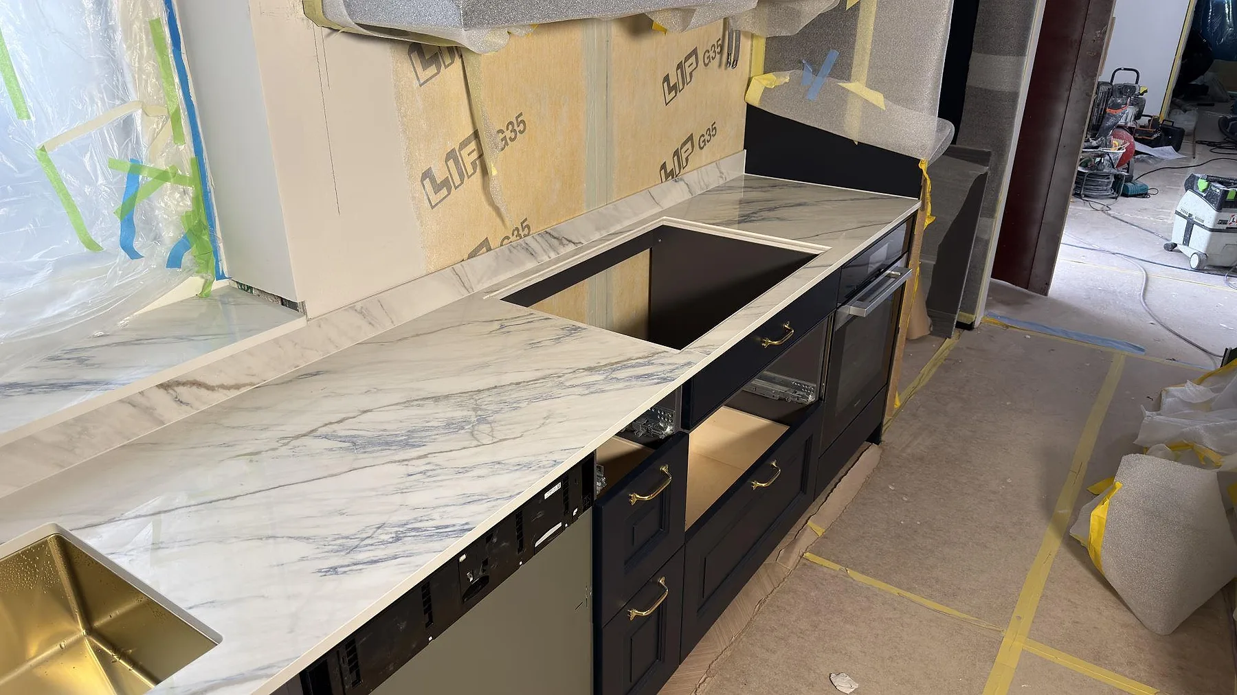 Køkkenbordplade i Dekton Trance, Åkersberga – billede 4