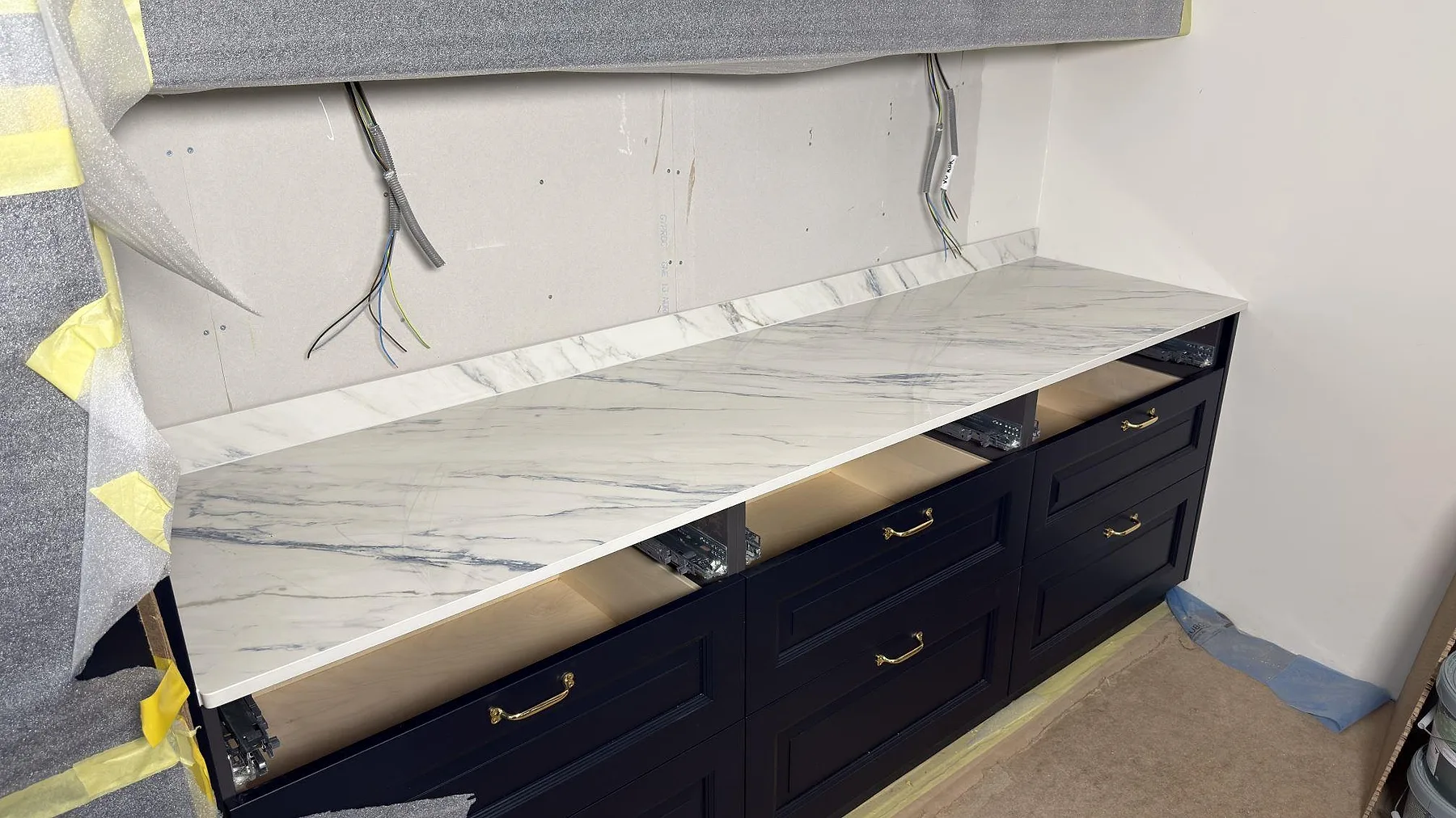 Køkkenbordplade i Dekton Trance, Åkersberga – billede 5