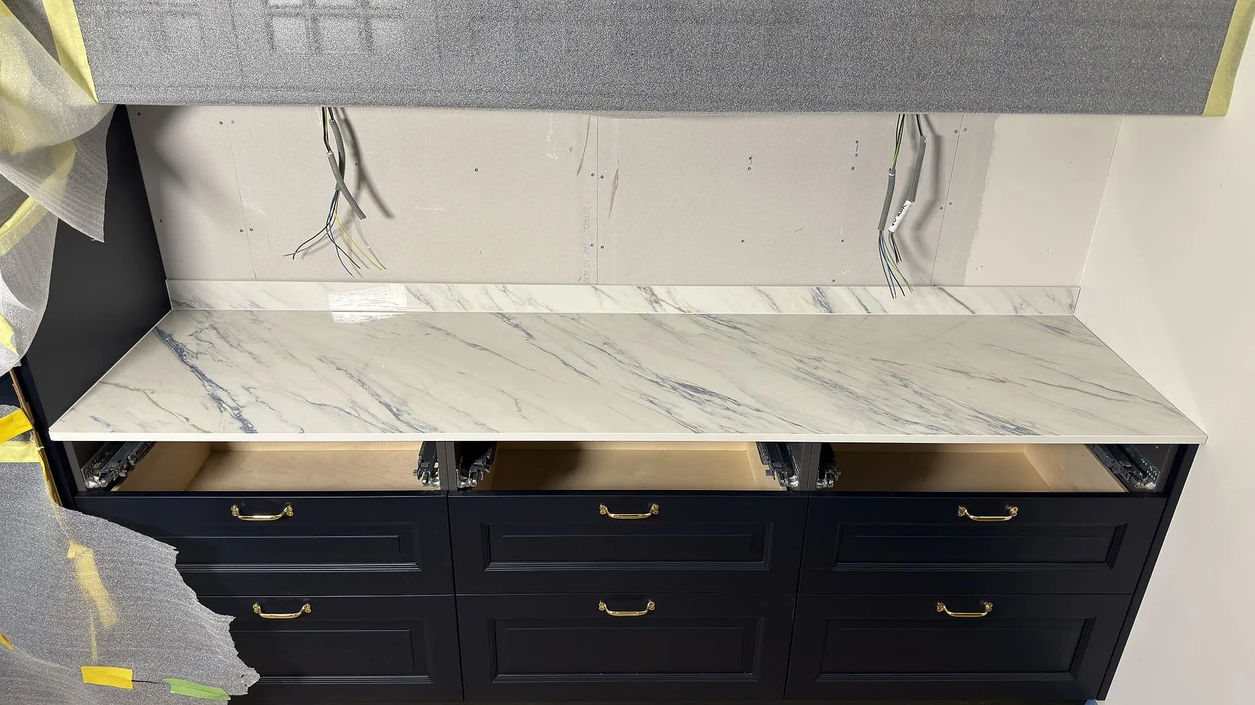 Køkkenbordplade i Dekton Trance, Åkersberga – billede 8
