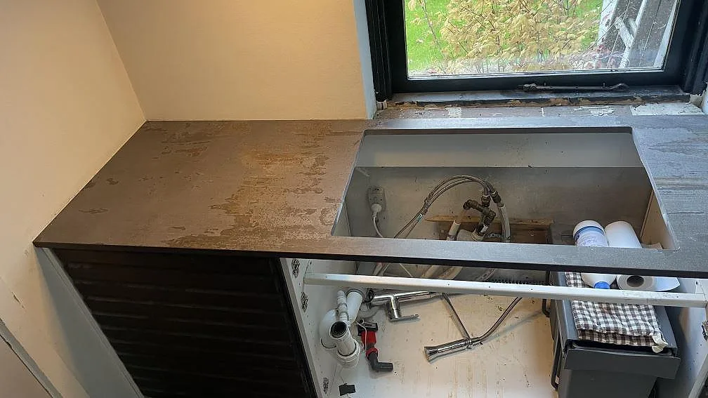 Køkkenbordplade i Dekton Trilium, Vedbæk – billede 5