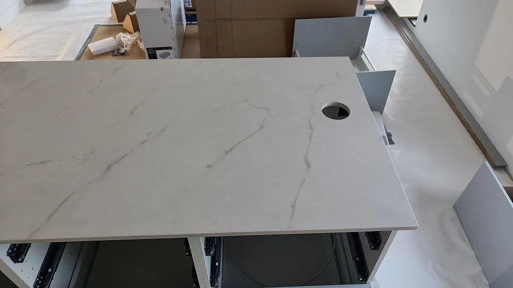 Køkkenbordplade i Dekton Tundra, Asmundtorp – billede 6