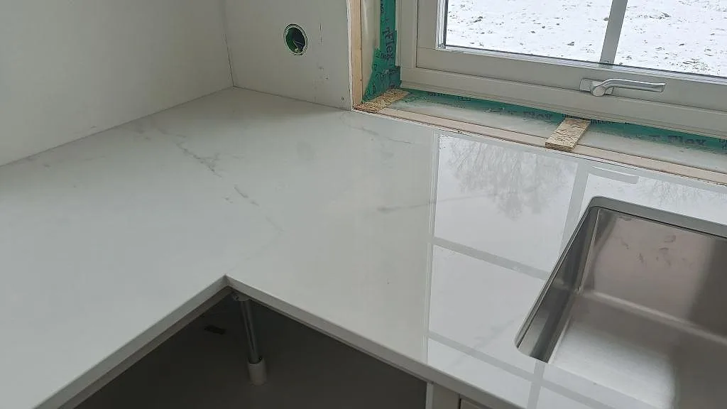 Køkkenbordplade i Dekton Tundra, Borås – billede 7
