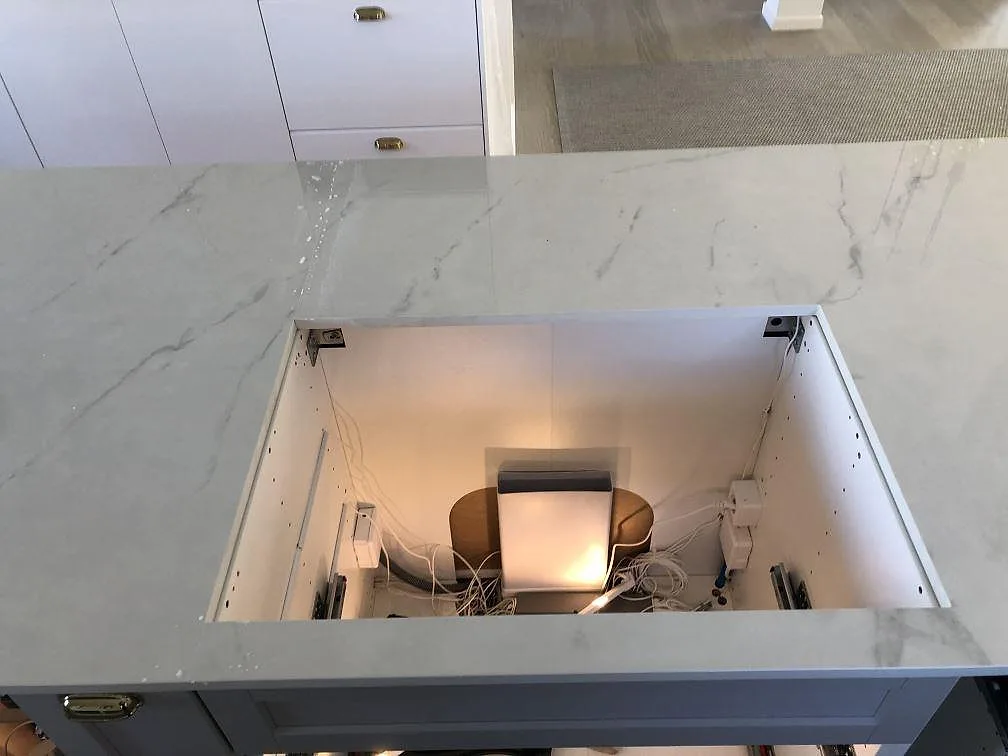 Køkkenbordplade i Dekton Tundra, Halmstad – billede 3