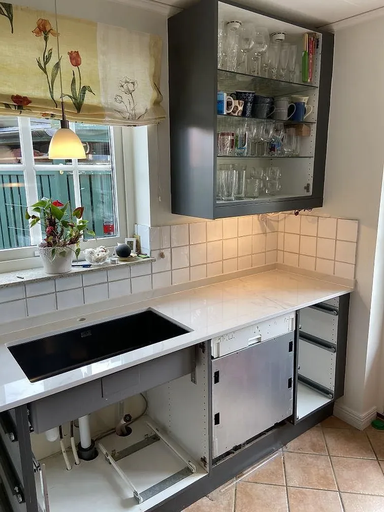 Køkkenbordplade i Dekton Tundra 19, Löddeköpinge – billede 2