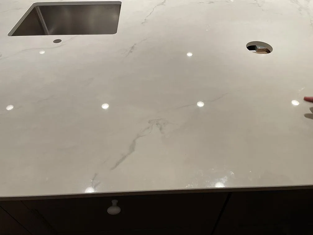 Køkkenbordplade i Dekton Tundra, Trelleborg – billede 3