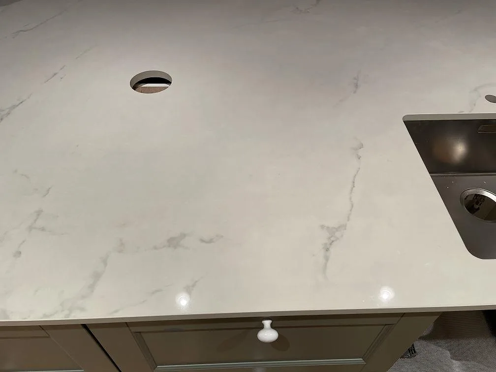 Køkkenbordplade i Dekton Tundra, Trelleborg – billede 4