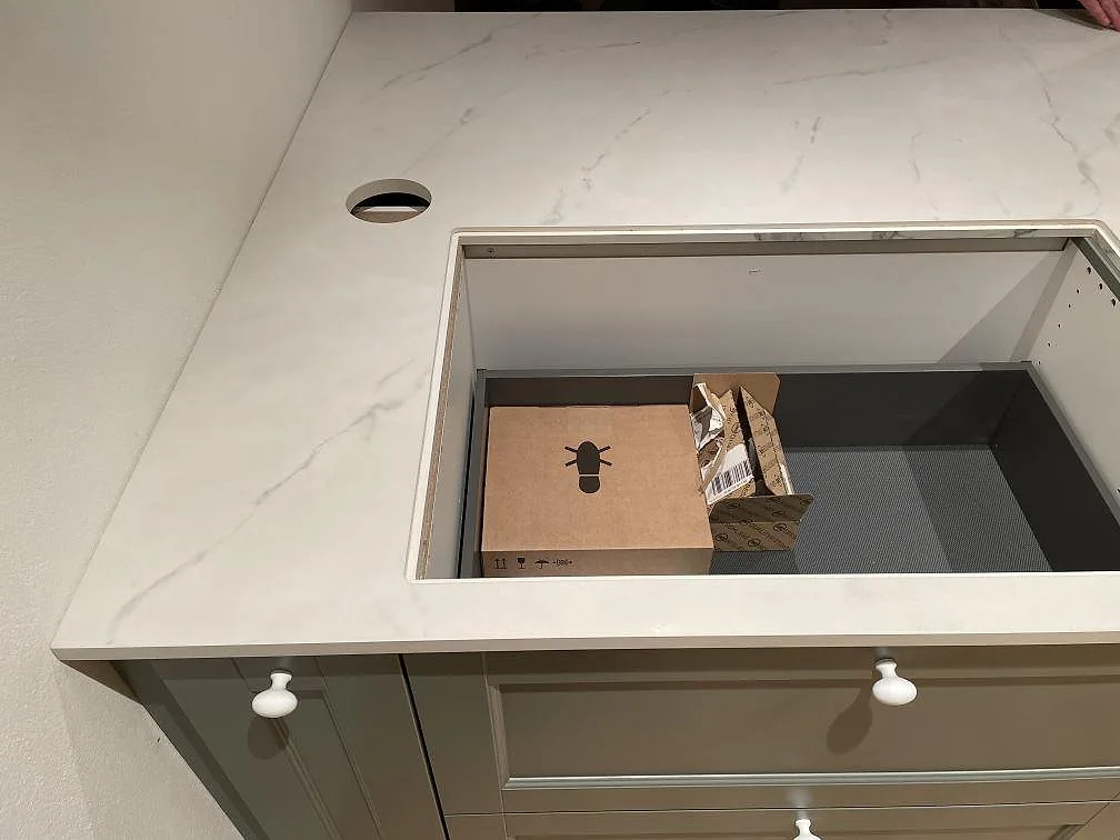 Køkkenbordplade i Dekton Tundra, Trelleborg – billede 7
