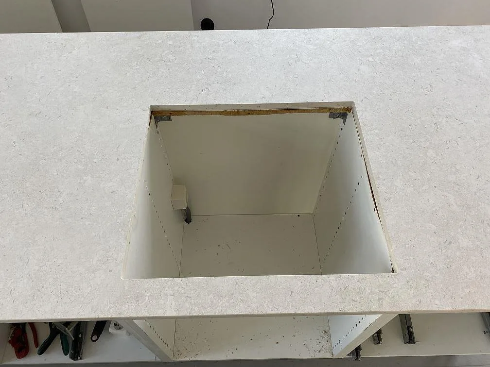 Køkkenbordplade i Dekton VK01 Nebbia, Eslöv – billede 6