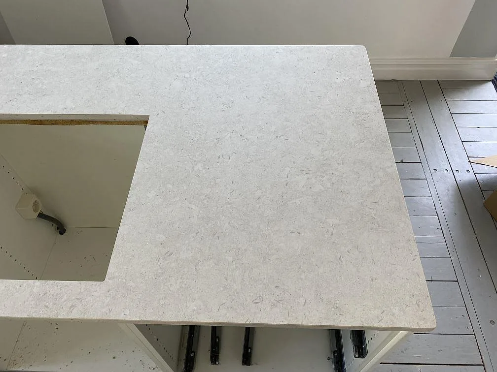 Køkkenbordplade i Dekton VK01 Nebbia, Eslöv – billede 7
