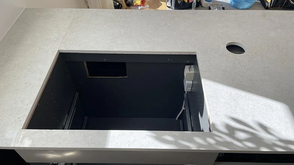 Køkkenbordplade i Dekton VK01 Nebbia, Helsingborg – billede 4