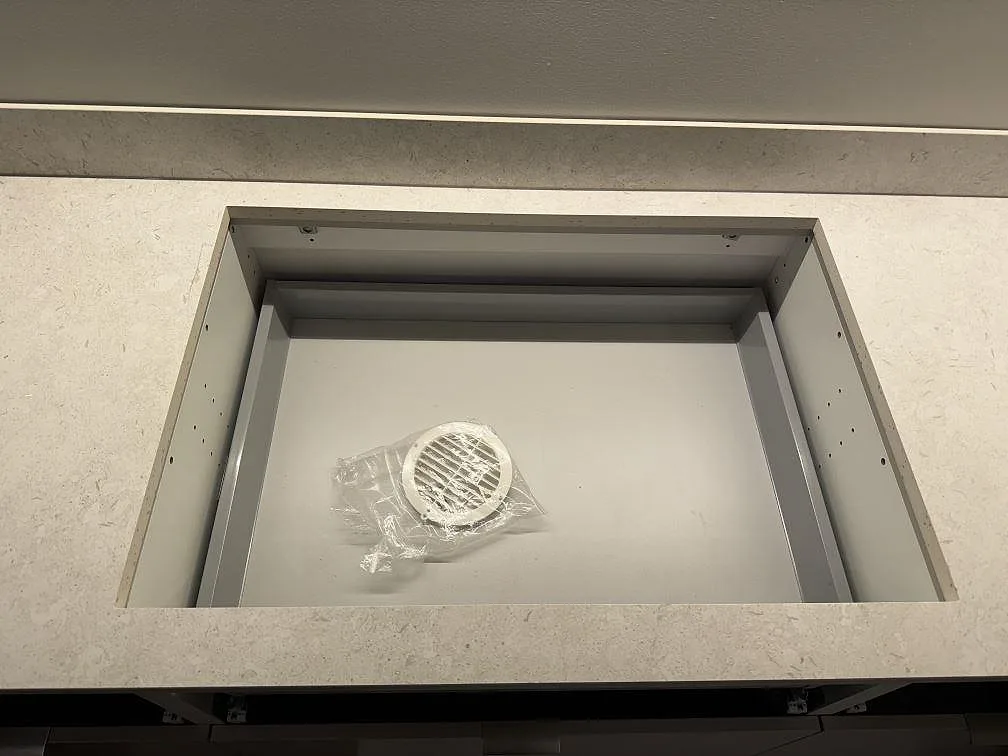 Køkkenbordplade i Dekton VK01 Nebbia, Trelleborg – billede 8