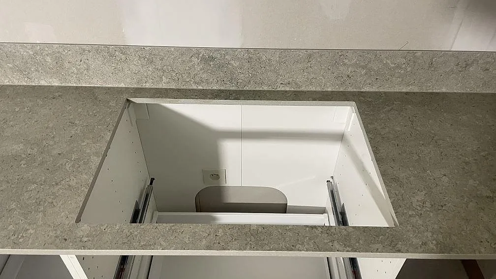 Køkkenbordplade i Dekton VK03 Grigio, Dalby – billede 6