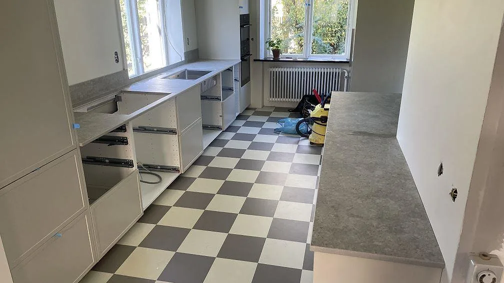 Køkkenbordplade i Dekton VK03 Grigio, Kävlinge – billede 2