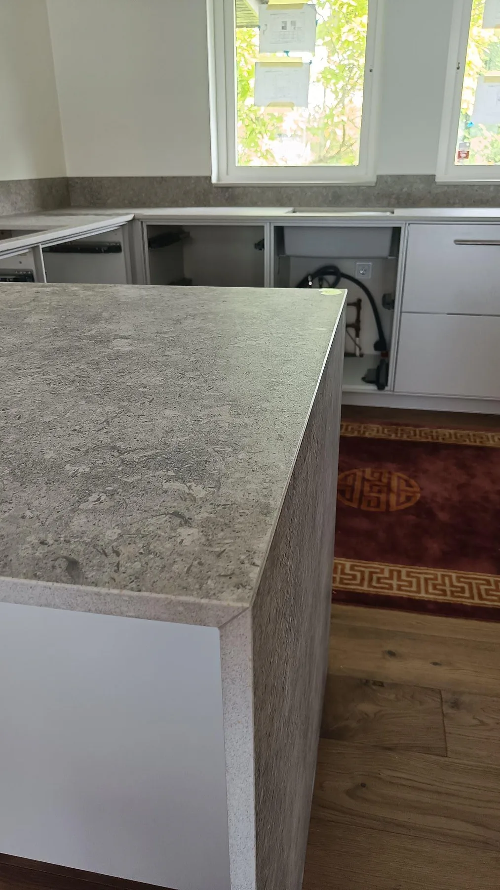 Køkkenbordplade i Dekton VK03 Grigio, Malmö – billede 3