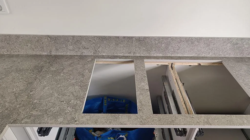 Køkkenbordplade i Dekton VK03 Grigio, Malmö – billede 5