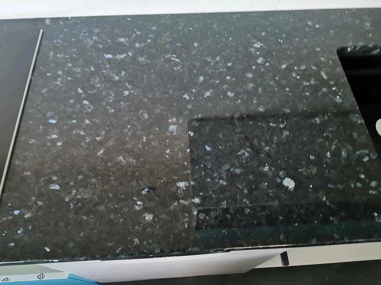 Køkkenbordplade i Emerald Pearl-granit, Malmö – billede 3