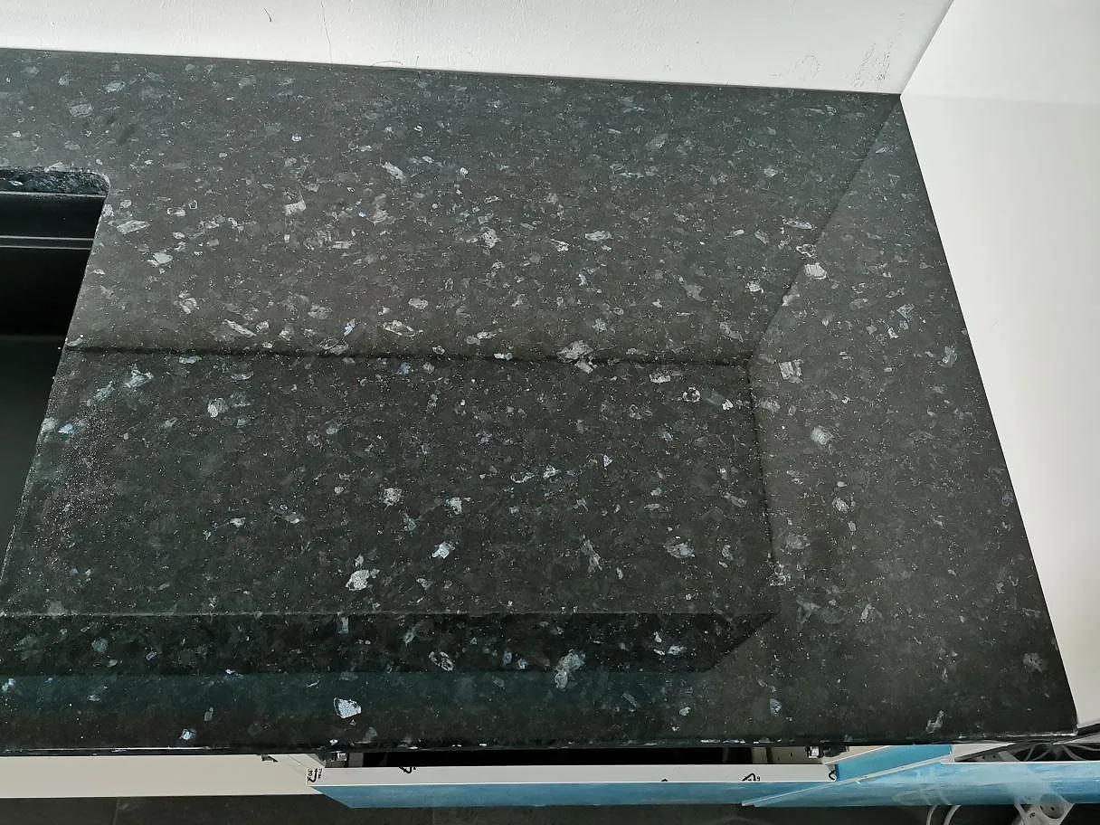 Køkkenbordplade i Emerald Pearl-granit, Malmö – billede 5